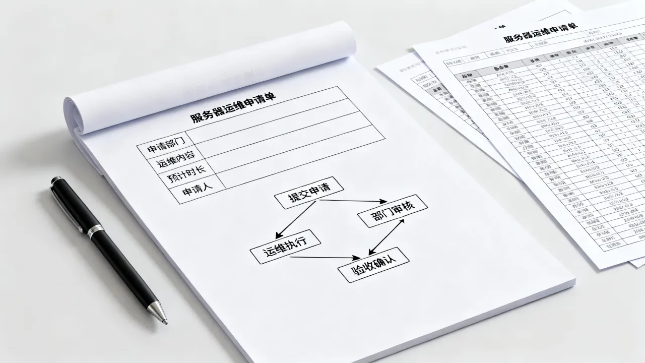 服务器运维申请单包含哪些内容？申请流程是什么