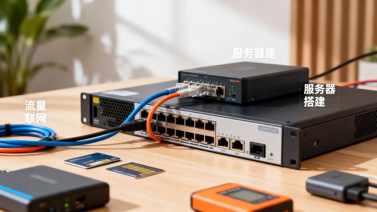 无需宽带的网络服务器如何搭建？，没有宽带用流量能联网吗