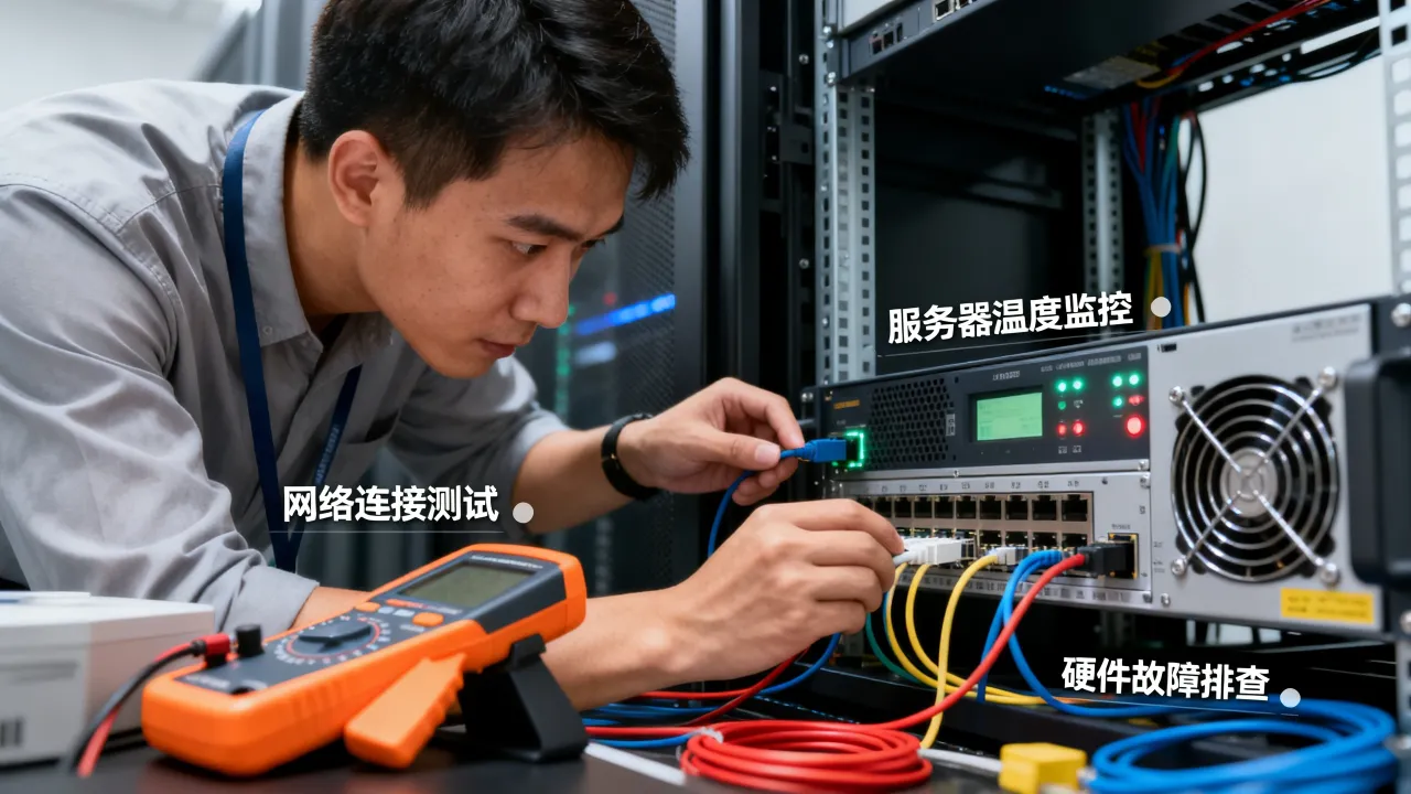 桂平服务器运维有哪些关键要点，桂平服务器运维常见故障怎么排查？