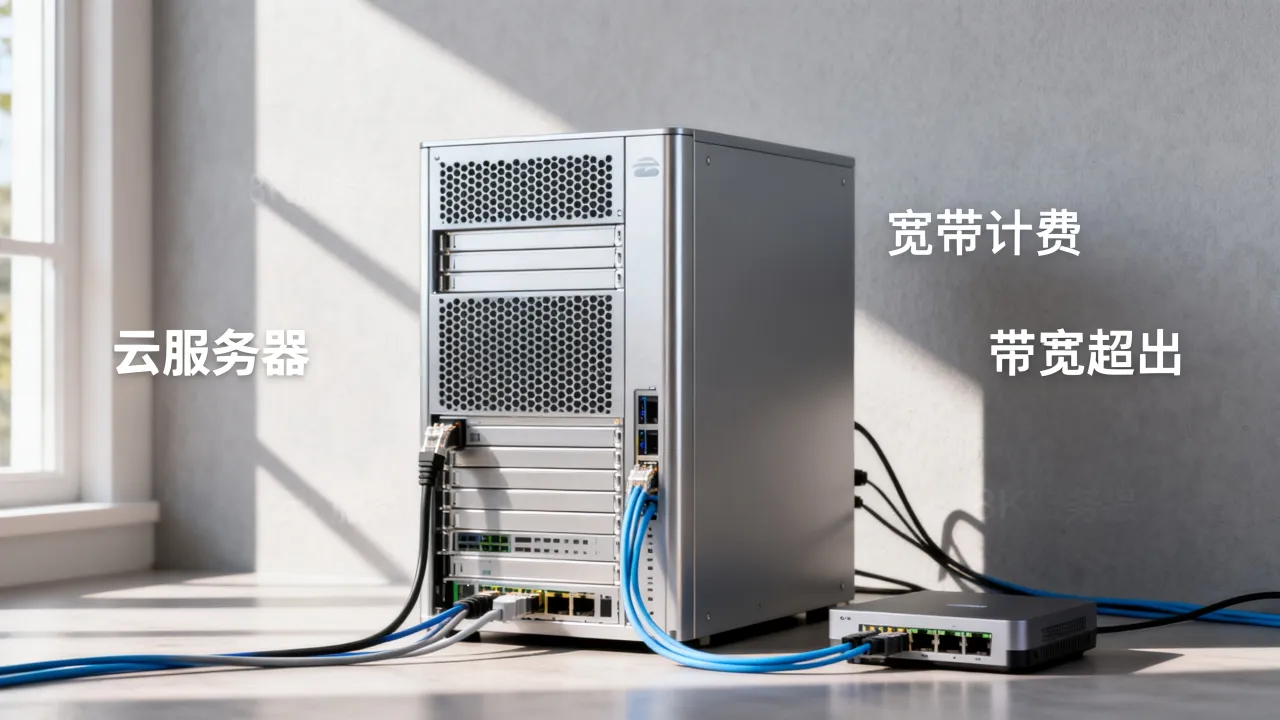 云服务器按宽带计费吗，带宽超出后费用怎么算？
