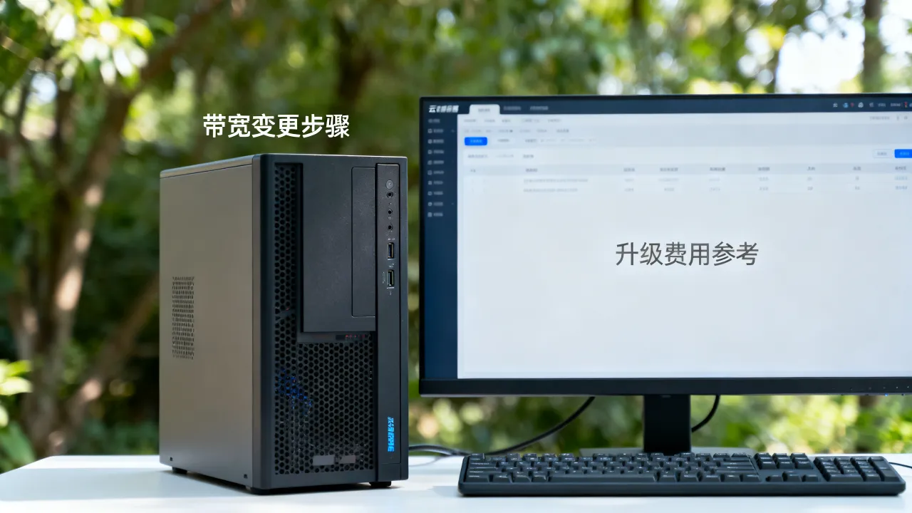 云服务器宽带怎么变更？，云服务器带宽升级多少钱
