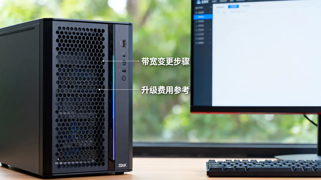云服务器宽带怎么变更？，云服务器带宽升级多少钱
