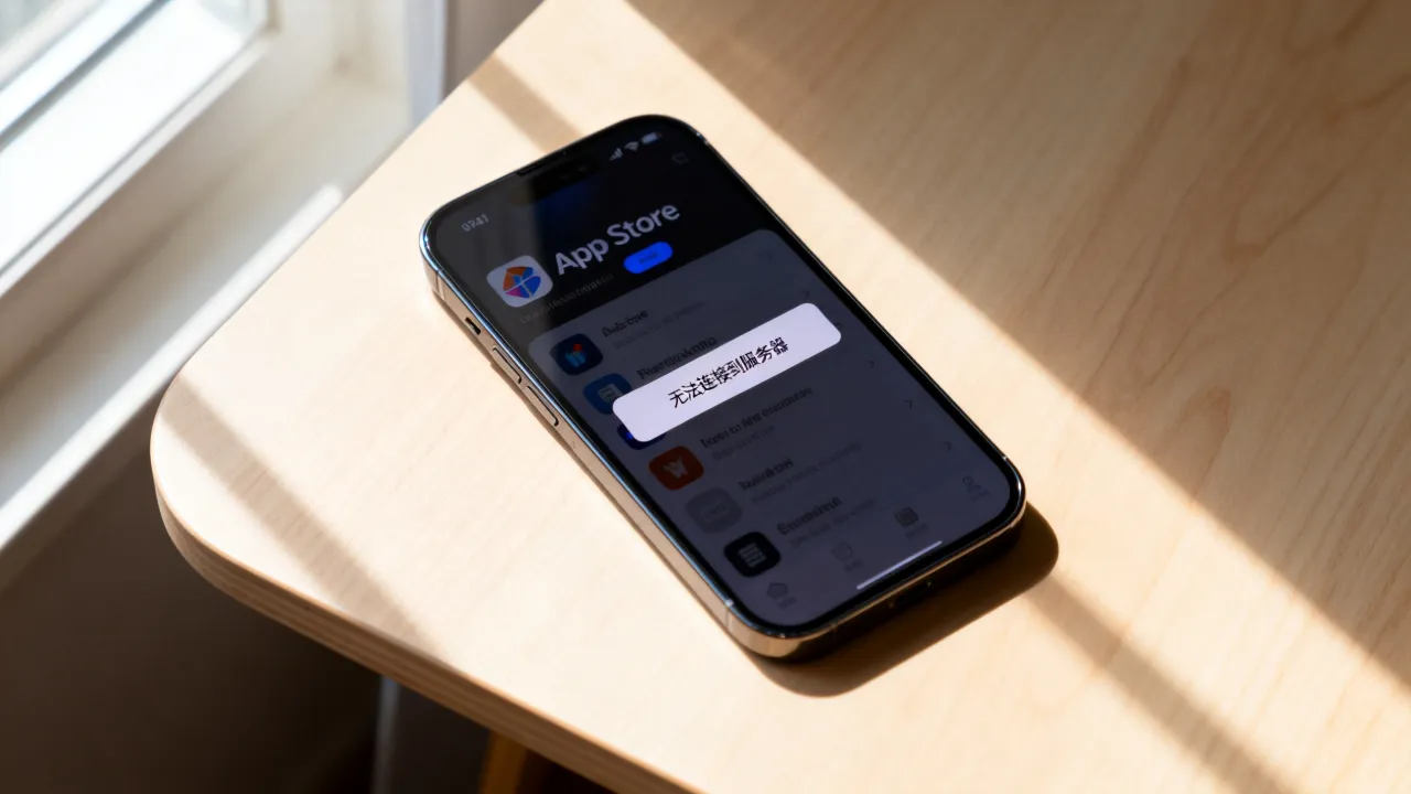 为什么app store连接不到服务器，怎么解决连接失败问题
