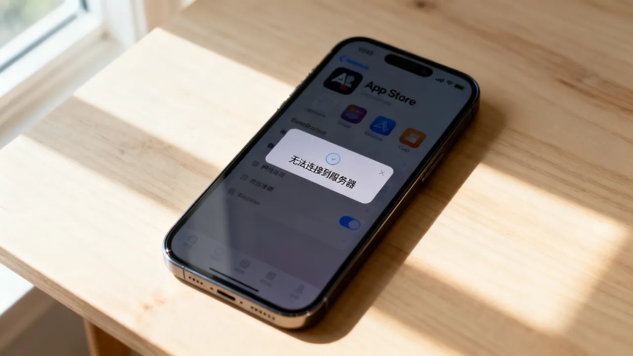 为什么app store连接不到服务器，怎么解决连接失败问题