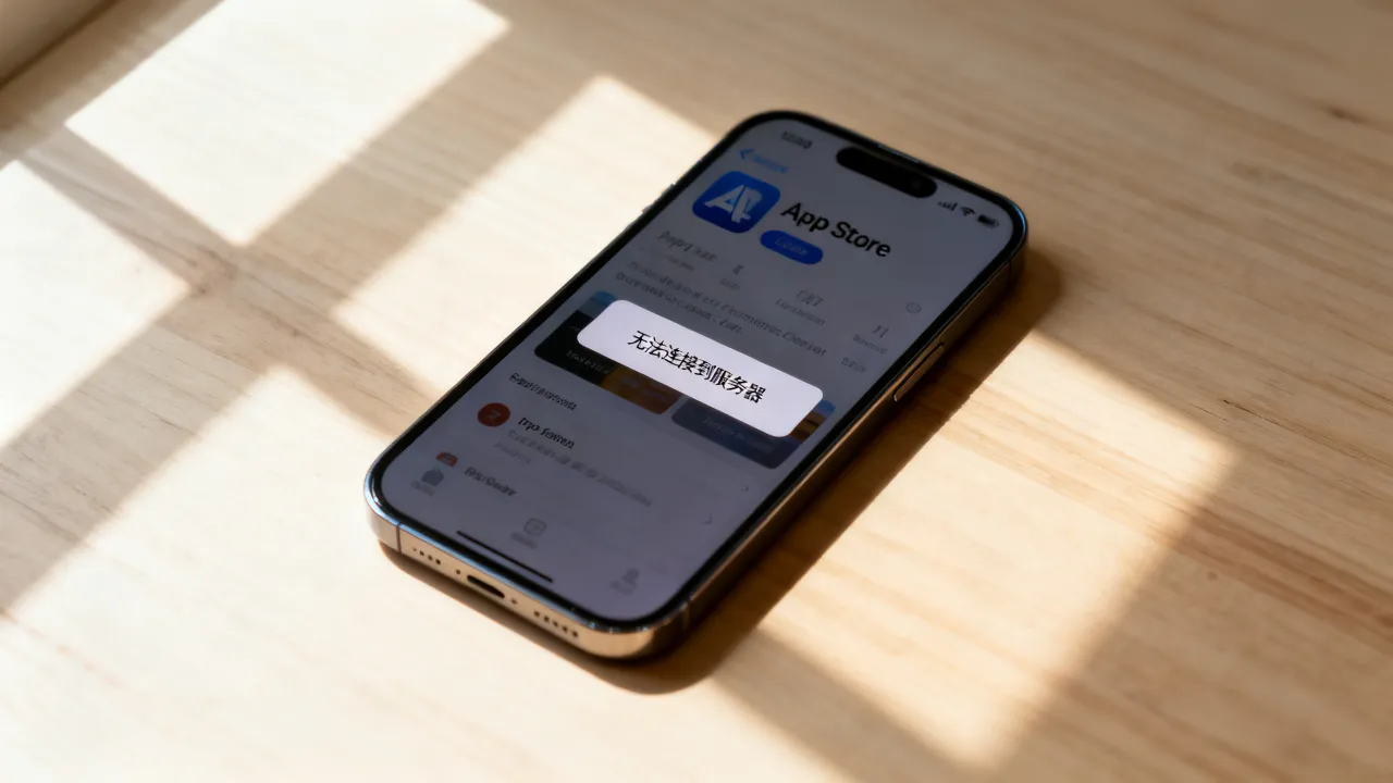 为什么app store连接不到服务器，怎么解决连接失败问题