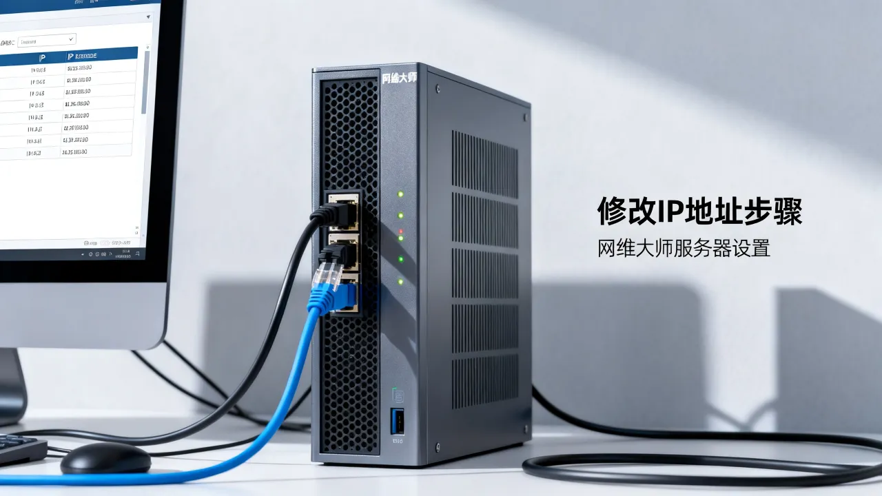 网维大师服务器怎么改，网维大师服务器IP地址怎么修改设置
