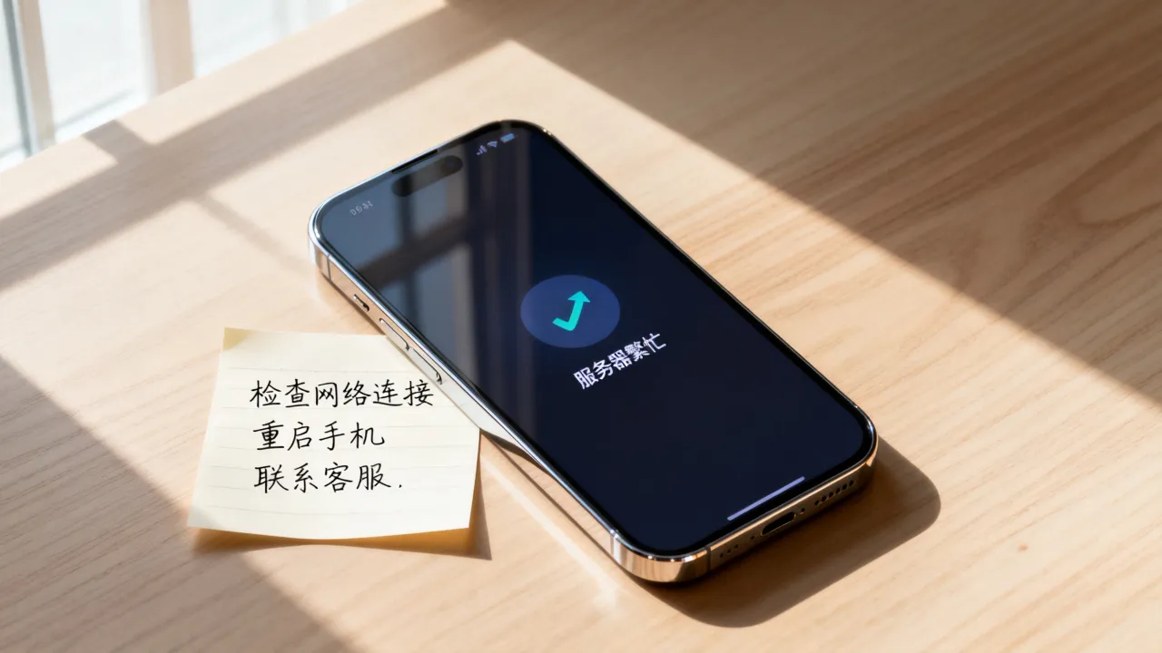 手机为什么服务器繁忙，手机显示服务器繁忙怎么解决