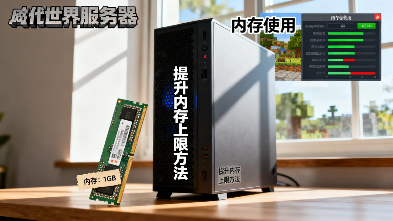 我的世界服务器为什么只能1g，如何提升内存上限？