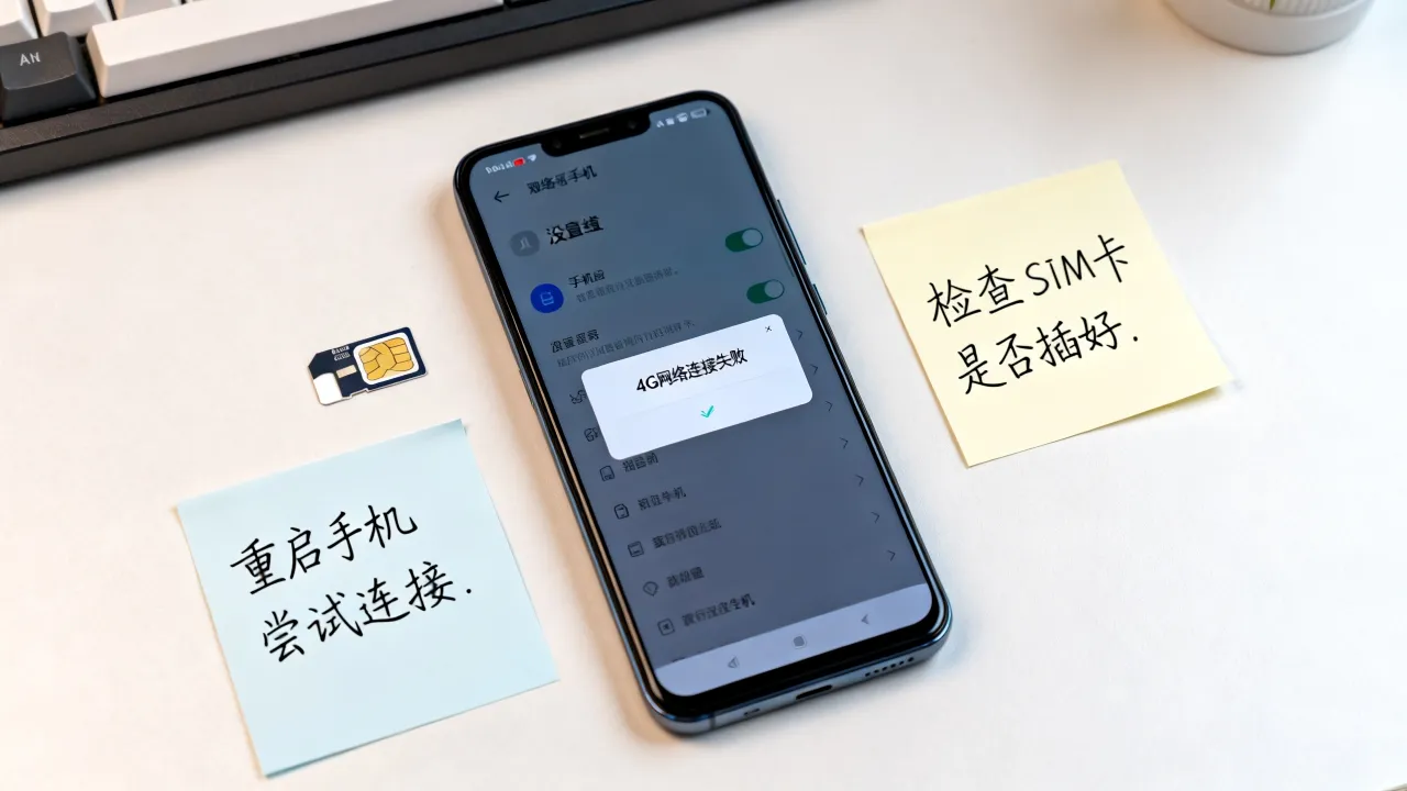 为什么qq用不了4g网络连接服务器，安卓手机无法联网的解决方法