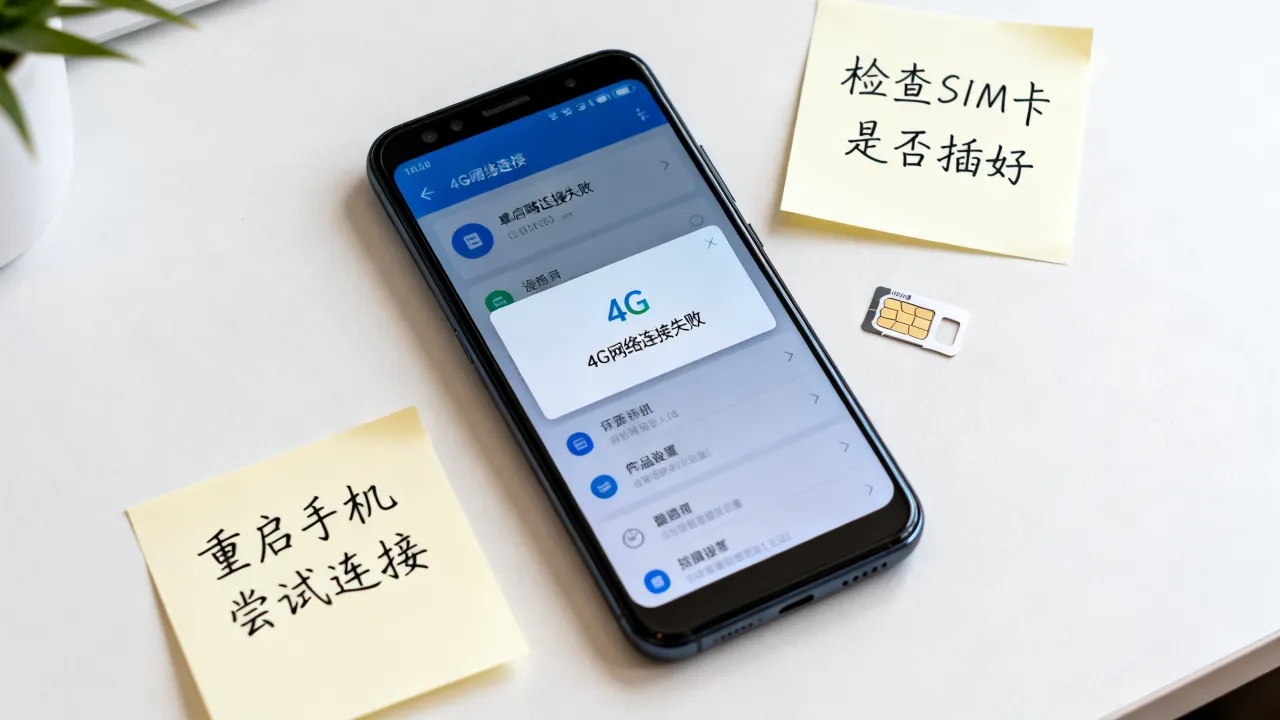 为什么qq用不了4g网络连接服务器，安卓手机无法联网的解决方法