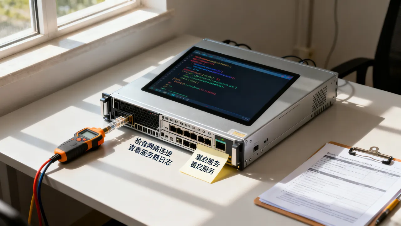 服务器为什么显示异常,服务器显示异常怎么排查解决