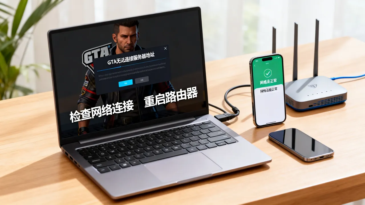 gta为什么无法连接服务器地址，连接超时怎么解决