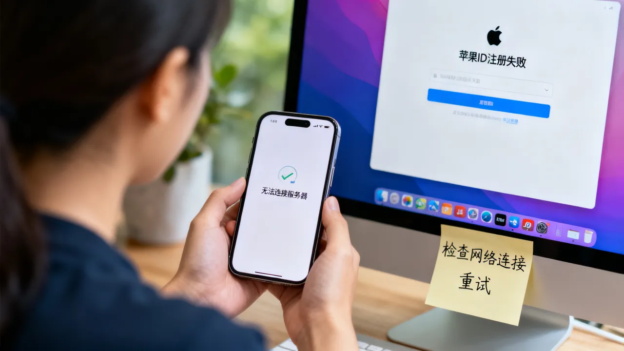 注册苹果ID为什么无法连接服务器,苹果ID注册失败怎么办? 注册苹果ID为什么无法连接服务器,苹果ID注册失败怎么办?