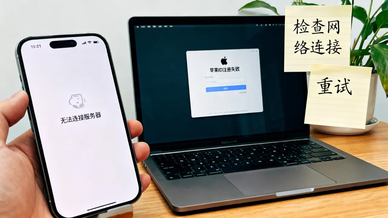 注册苹果ID为什么无法连接服务器,苹果ID注册失败怎么办? 注册苹果ID为什么无法连接服务器,苹果ID注册失败怎么办?
