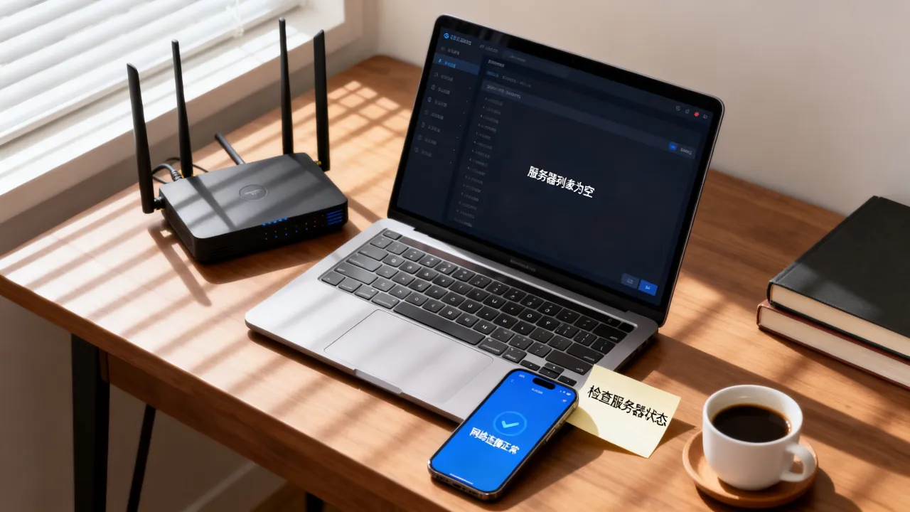 rust为什么服务器找不到，搜不到服务器列表怎么办