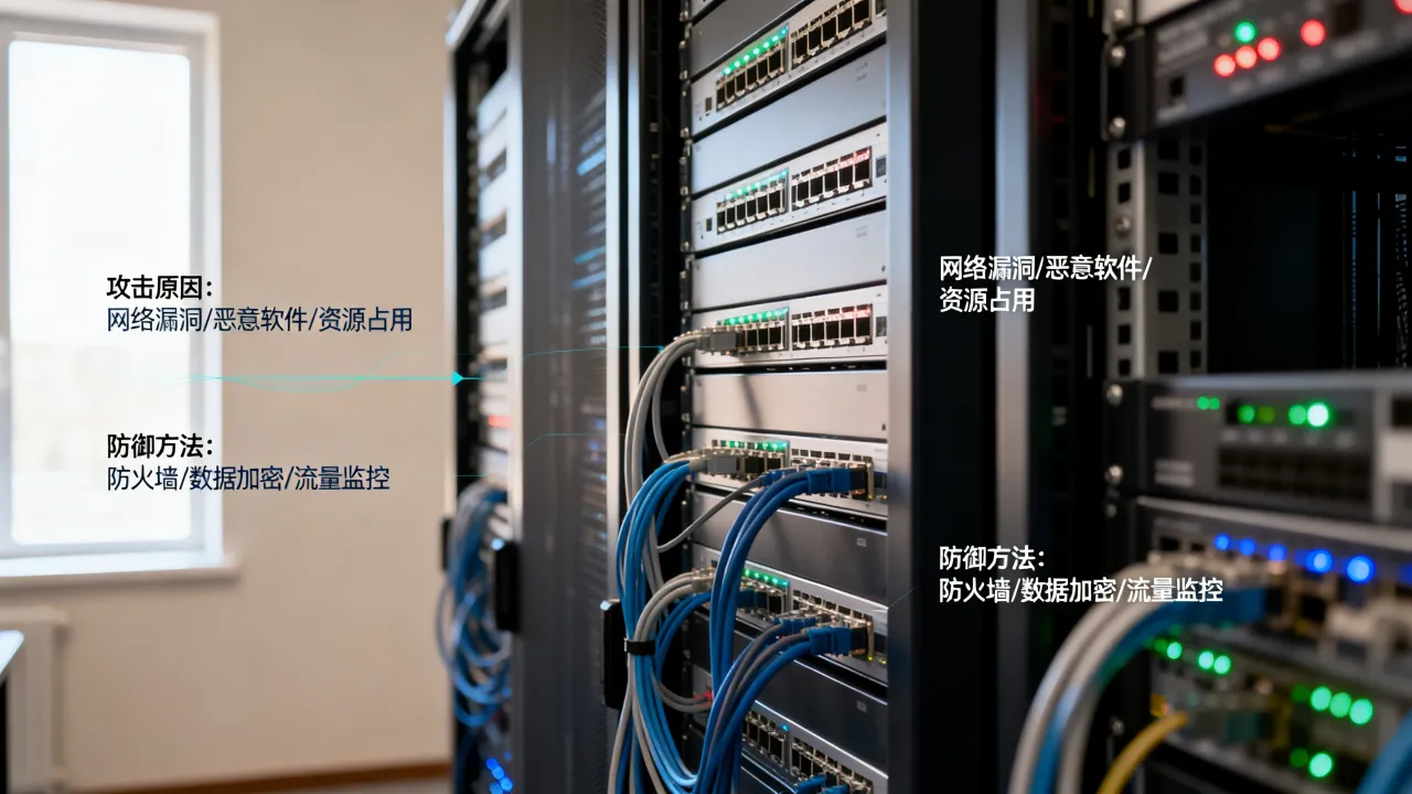 为什么经常攻击服务器,服务器频繁被攻击的原因及防御方法是什么