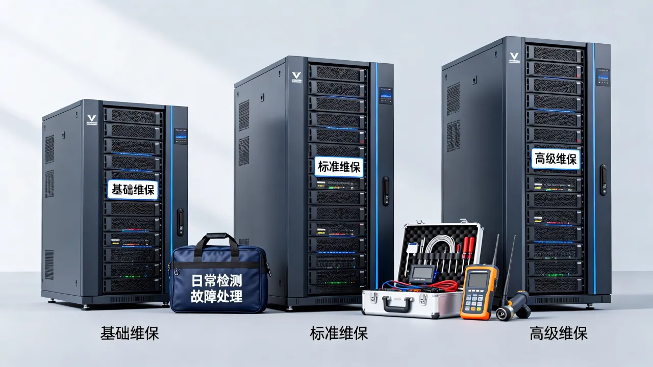 服务器维保等级划分标准是什么，如何选择适合的维保级别？