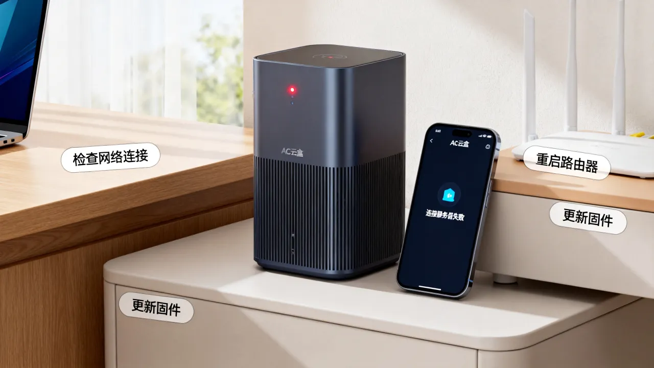 ac云盒为什么一直连接服务器,连接服务器失败怎么解决 ac云盒为什么一直连接服务器,连接服务器失败怎么解决