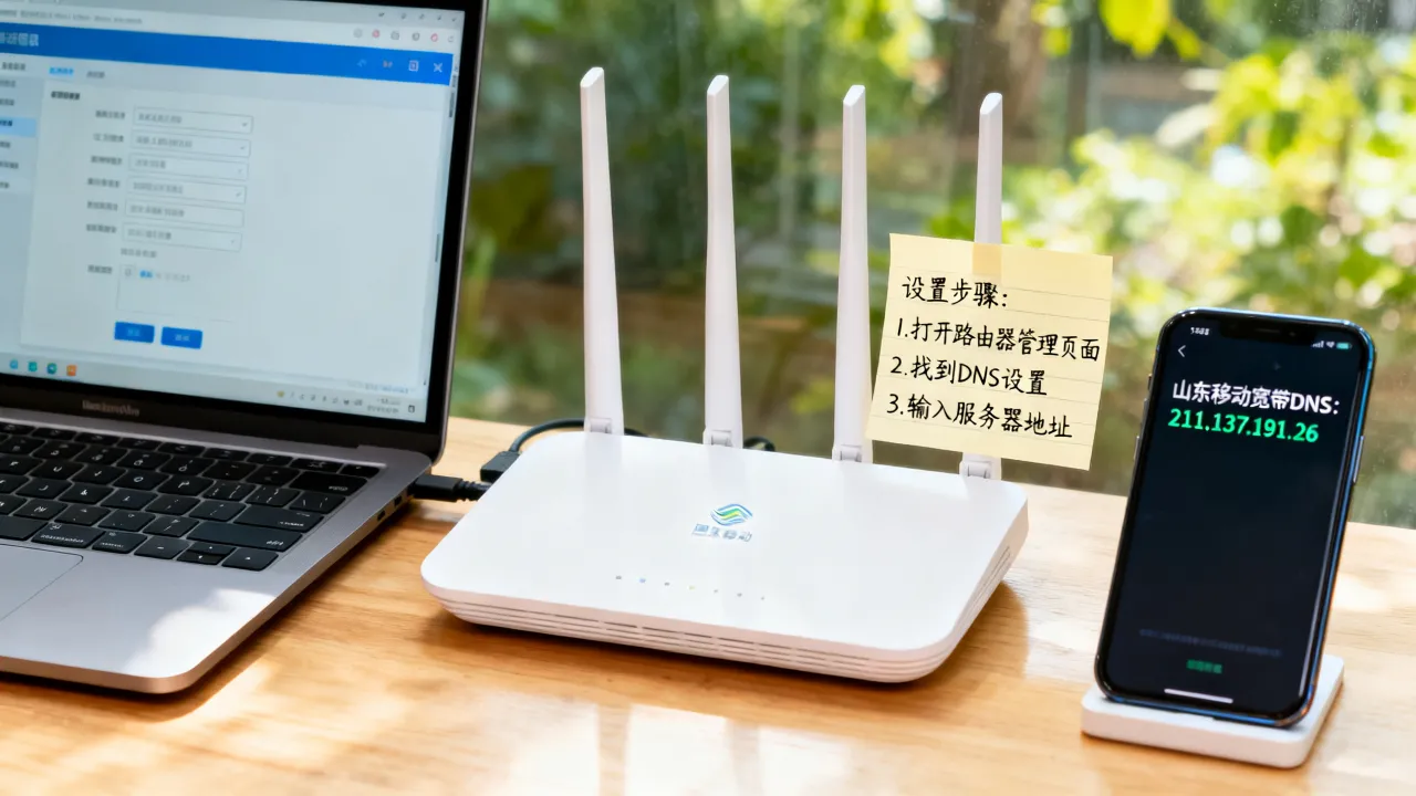 山东移动宽带dns服务器是多少，移动宽带dns怎么设置