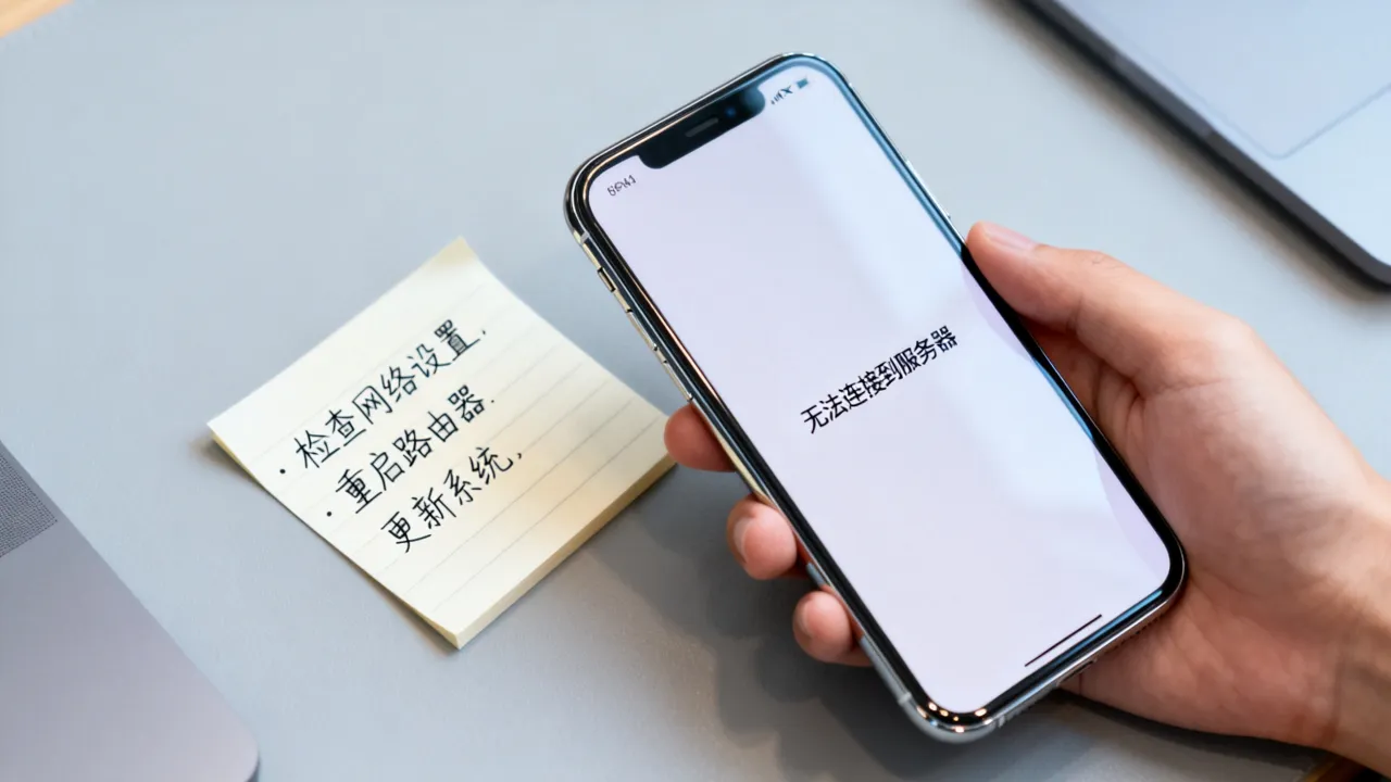 苹果x为什么老是找不到服务器?iPhone x连不上服务器怎么解决