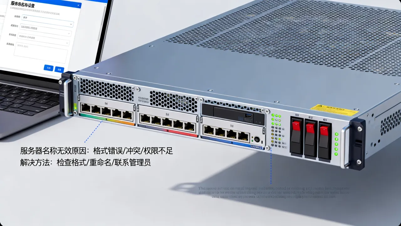 服务器名称为什么无效,服务器名称无效怎么解决