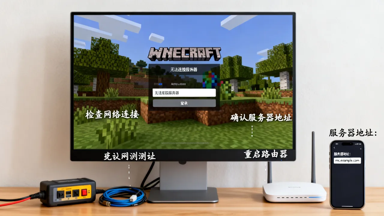 为什么我进不去MC的租服务器,我的世界服务器进不去怎么办?