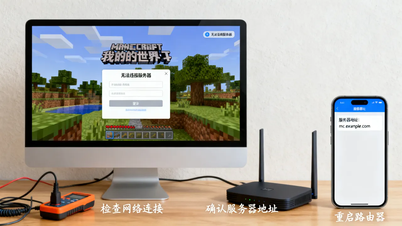 为什么我进不去MC的租服务器，我的世界服务器进不去怎么办？