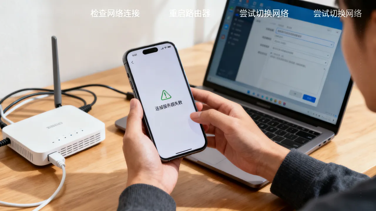 元神b服为什么连接不到服务器，网络故障怎么解决