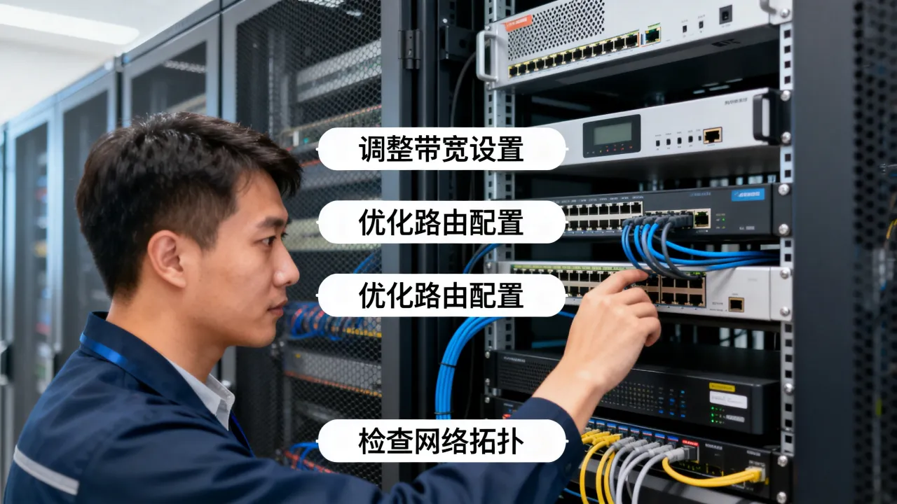 服务器上怎么调网速，服务器网速慢如何优化提升？