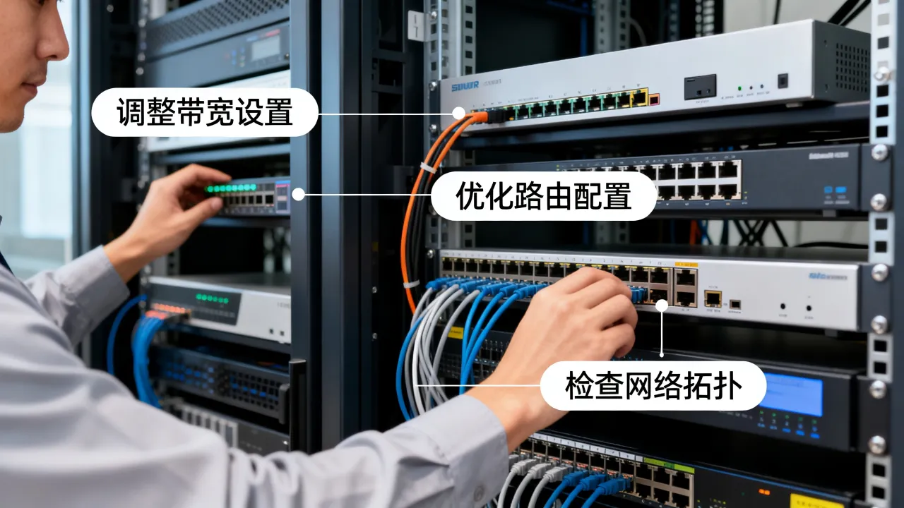 服务器上怎么调网速，服务器网速慢如何优化提升？