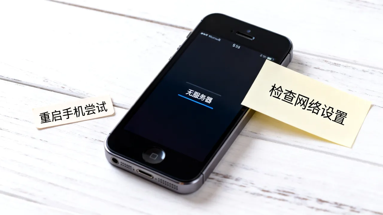 为什么我的iphone5s总是无服务器，无服务器怎么回事