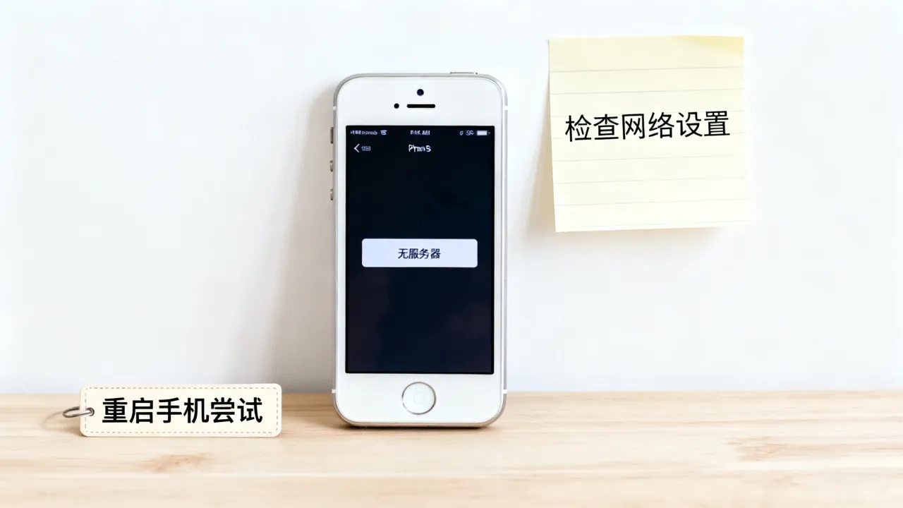 为什么我的iphone5s总是无服务器，无服务器怎么回事