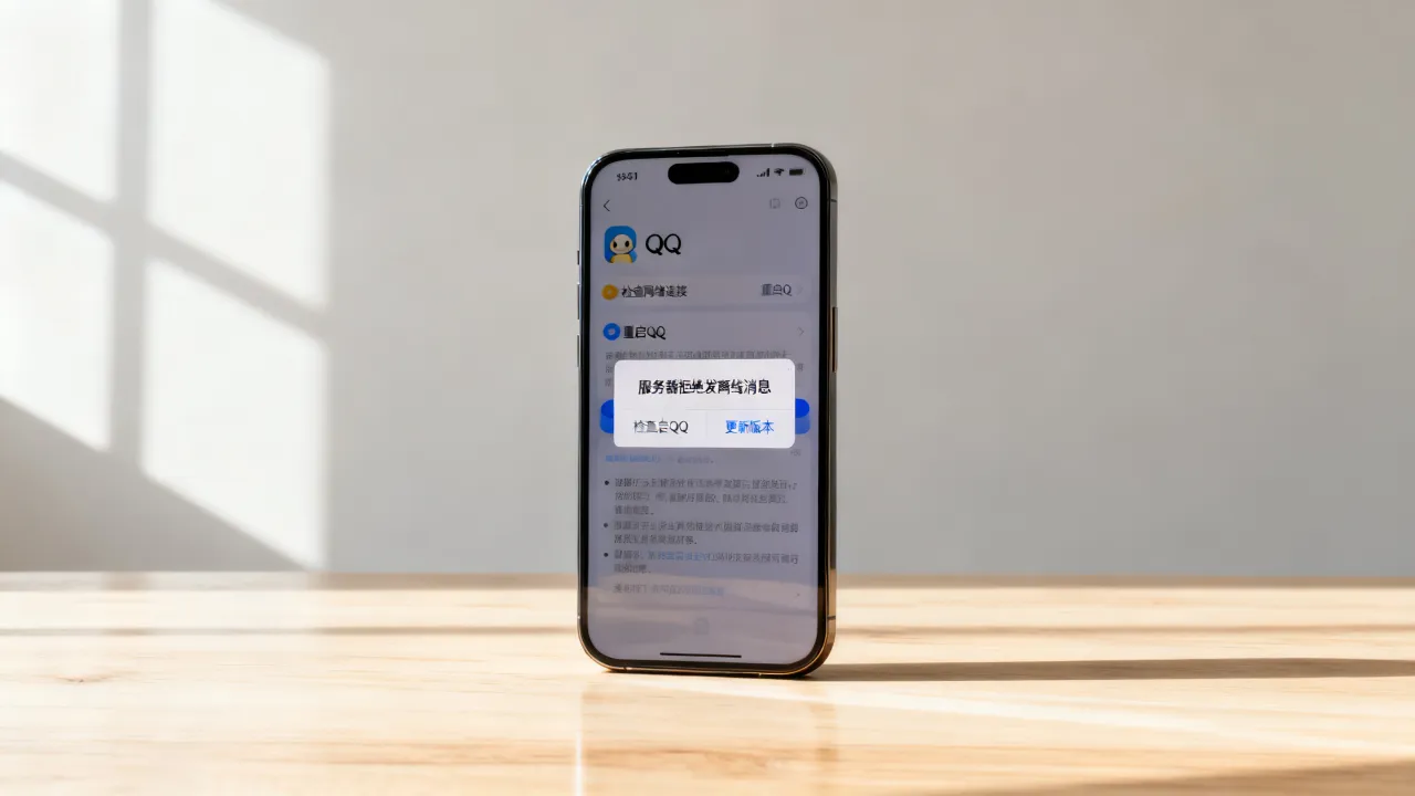 为什么QQ显示服务器拒绝发离线消息?解决方法和原因分析 为什么QQ显示服务器拒绝发离线消息?解决方法和原因分析