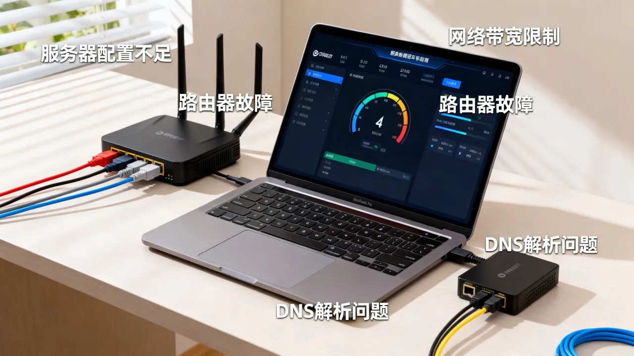 土豆服务器网速慢是什么原因，土豆服务器网速慢怎么解决