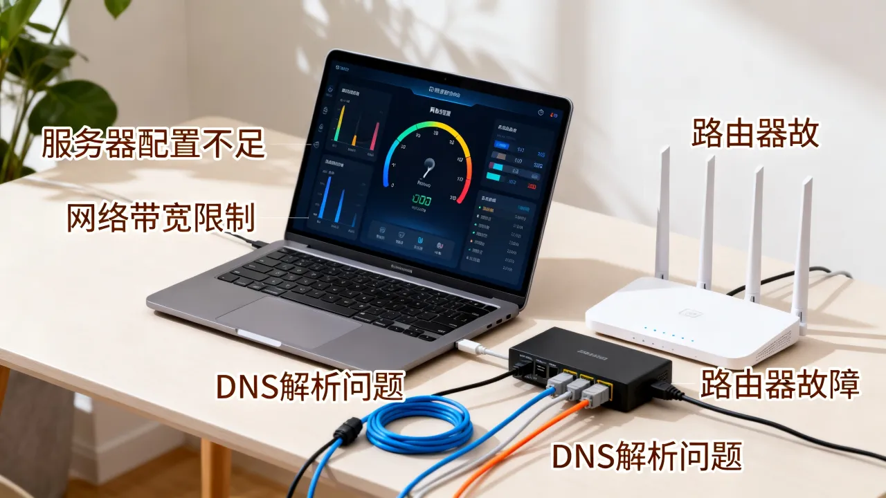 土豆服务器网速慢是什么原因，土豆服务器网速慢怎么解决