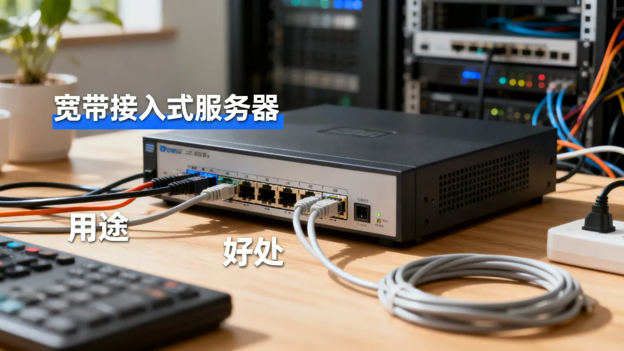 宽带接入式服务器是什么意思，有什么用途和好处？
