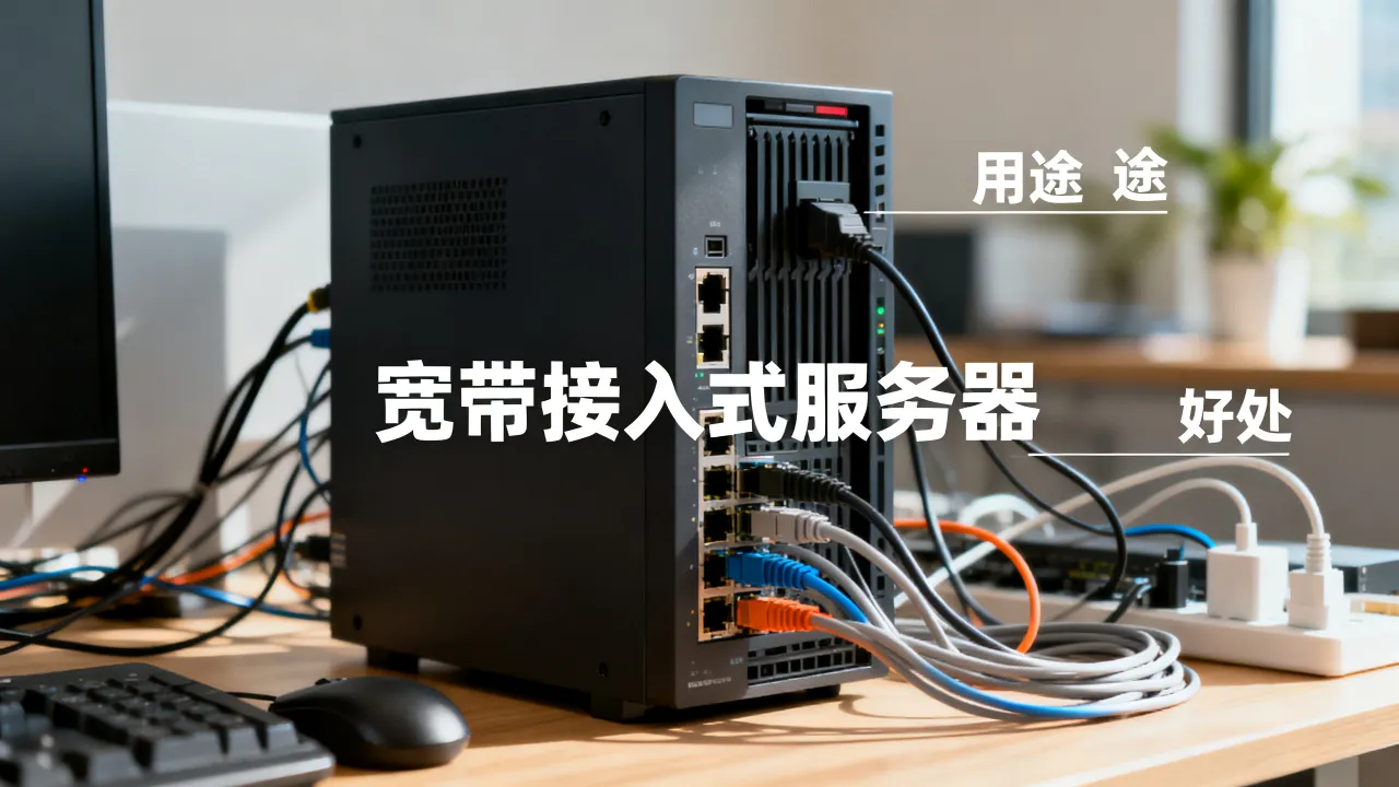 宽带接入式服务器是什么意思，有什么用途和好处？