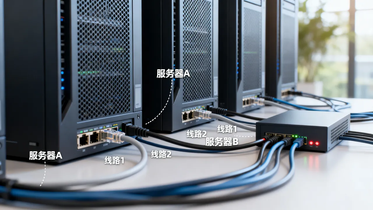 服务器网速怎么叠加实现，多线路负载均衡如何配置