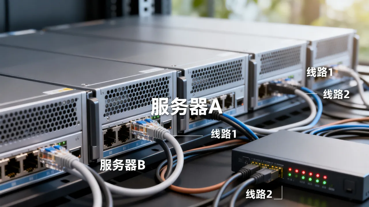 服务器网速怎么叠加实现，多线路负载均衡如何配置