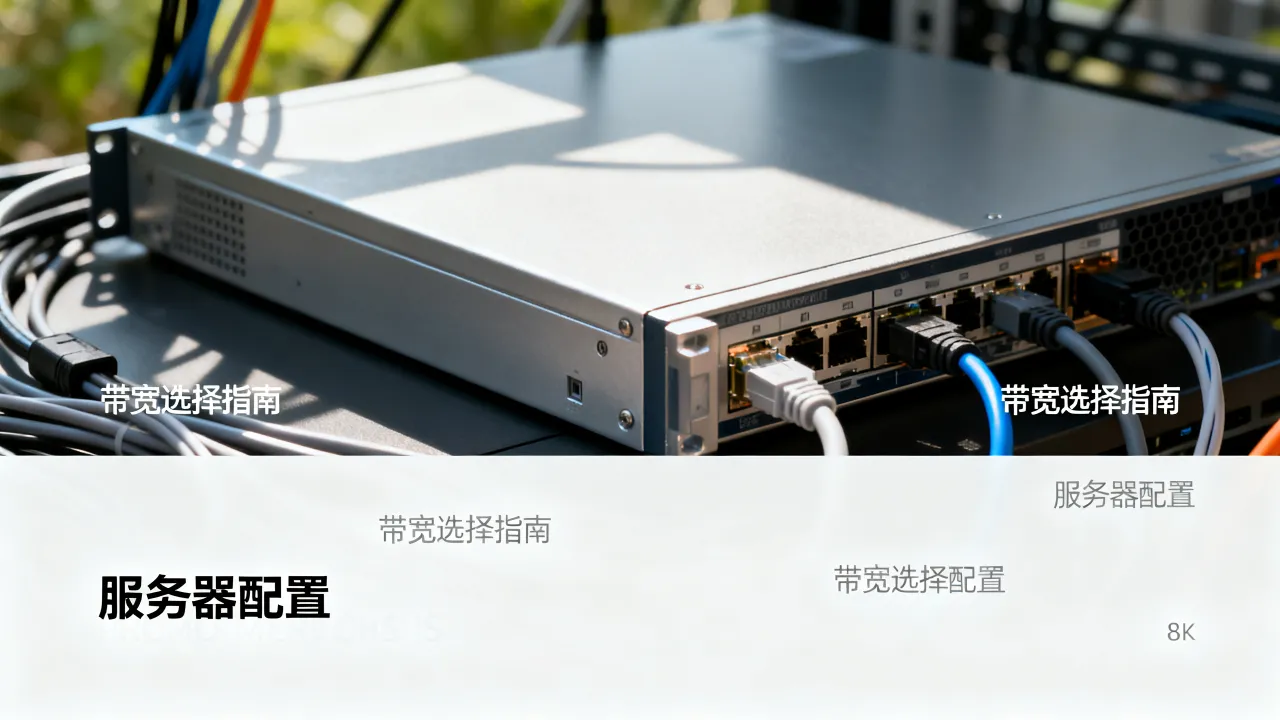 服务器的宽带多少合适，服务器带宽一般选多少兆？