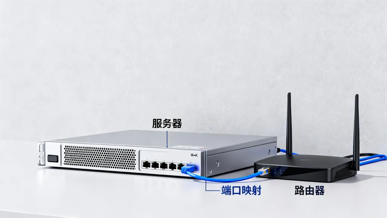 服务器为什么需要映射？端口映射有何作用，如何配置？