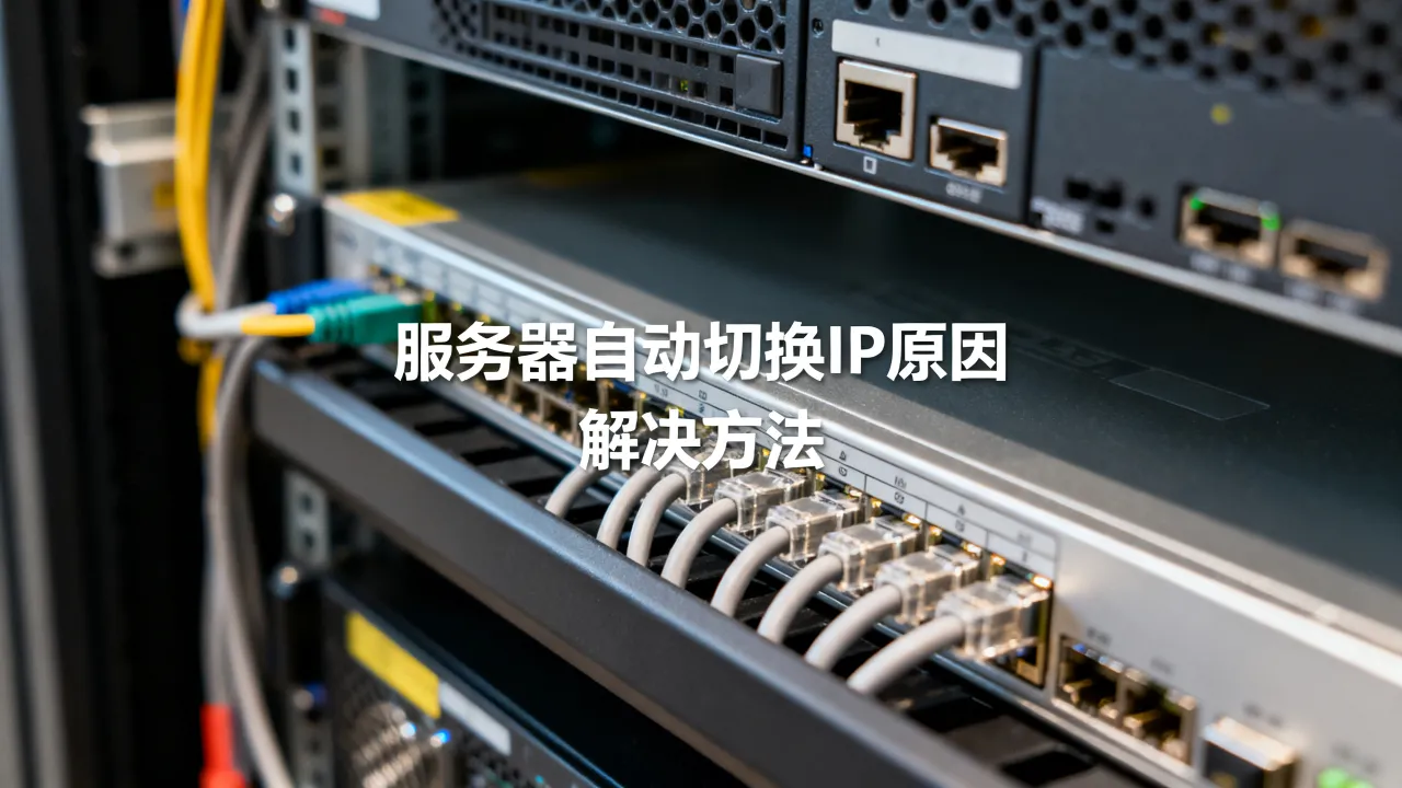 为什么服务器会自动切换IP？服务器自动换IP原因及解决方法？