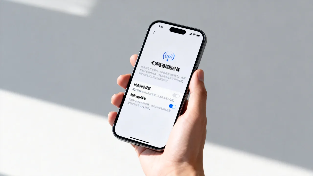 为什么app总提示无网络连接服务器，网络正常却连不上怎么办