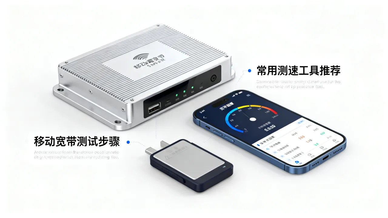 移动宽带测试服务器怎么测试，宽带测速工具哪个好
