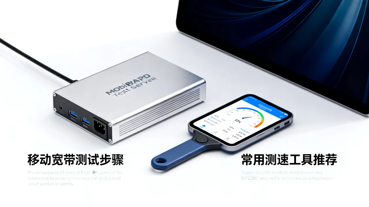移动宽带测试服务器怎么测试，宽带测速工具哪个好