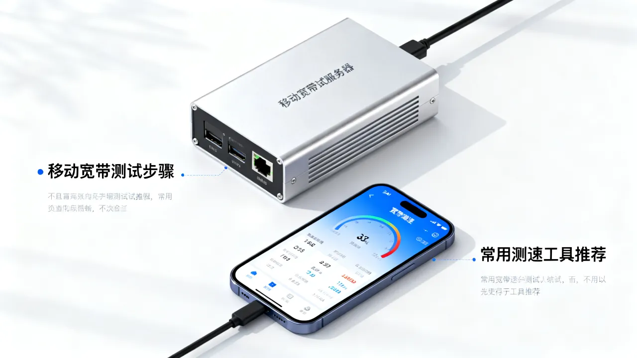 移动宽带测试服务器怎么测试，宽带测速工具哪个好