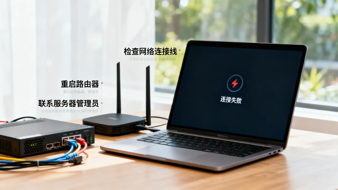 网维服务器连接失败怎么解决，无法连接是什么原因？