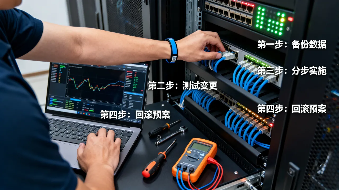 服务器运维变更的步骤是什么,如何确保服务不中断? 服务器运维变更的步骤是什么,如何确保服务不中断?