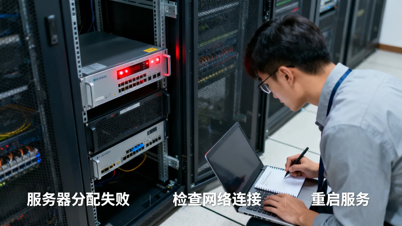 为什么没有分配到服务器?服务器分配失败原因,如何解决? 为什么没有分配到服务器?服务器分配失败原因,如何解决?