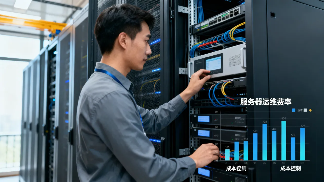 服务器运维费率是多少?企业如何合理控制服务器运维成本?